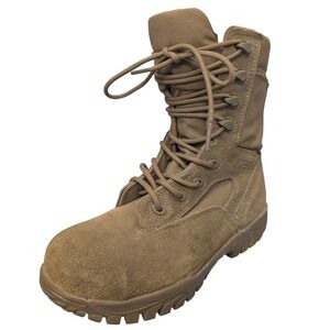 Belleville Men Boots Size 5R Coyote Brown Vibram Steel Toe Tactical Combat Boots